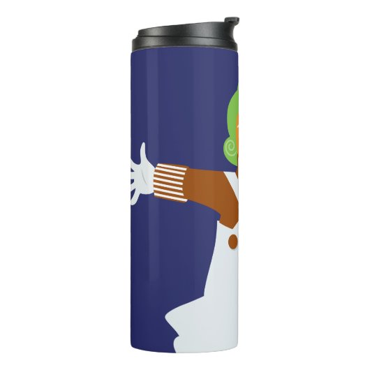 Oompa Loompa Arms Out Thermosbecher (Nach links gedreht)