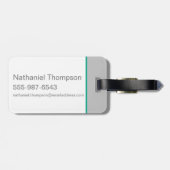 Oompa Loompa Hair Graphic Gepäckanhänger (Rückseite horizontal)