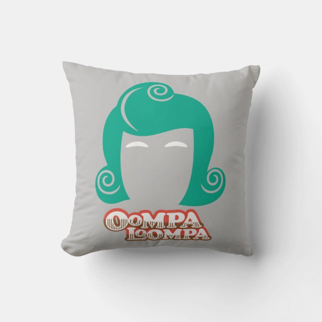 Oompa Loompa Hair Graphic Kissen (Vorderseite)