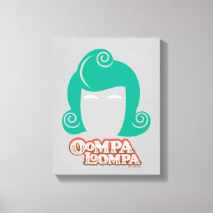 Oompa Loompa Hair Graphic Leinwanddruck