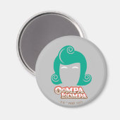 Oompa Loompa Hair Graphic Magnet (Vorderseite/Rückseite)