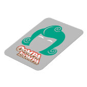 Oompa Loompa Hair Graphic Magnet (Linke Seite)