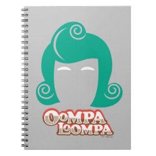 Oompa Loompa Hair Graphic Notizblock