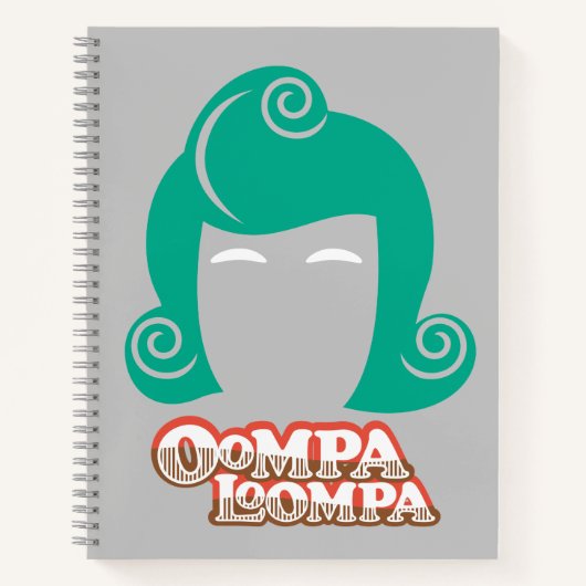 Oompa Loompa Hair Graphic Notizblock (Vorderseite)