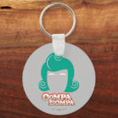 Oompa Loompa Hair Graphic Schlüsselanhänger (Vorderseite)