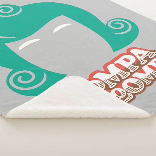 Oompa Loompa Hair Graphic Sherpadecke (3/4)