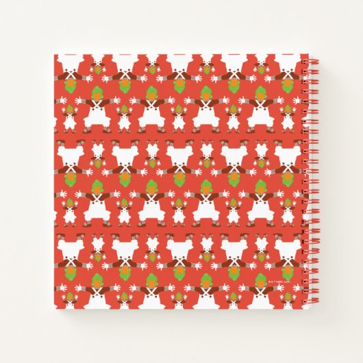 Oompa Loompa Tanzmuster Notizblock (Rückseite)