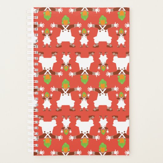 Oompa Loompa Tanzmuster Planer (Vorderseite)