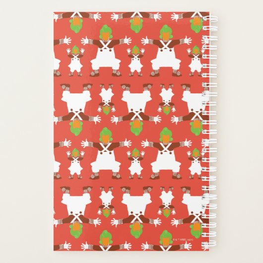 Oompa Loompa Tanzmuster Planer (Rückseite)