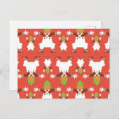 Oompa Loompa Tanzmuster Postkarte (Vorne/Hinten)