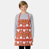 Oompa Loompa Tanzmuster Schürze (Getragen)