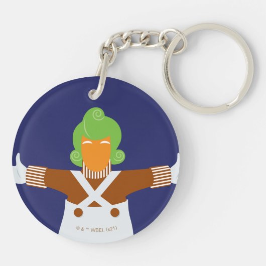 Oompa-Loompa-Waffen Schlüsselanhänger (Rückseite)