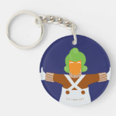 Oompa-Loompa-Waffen Schlüsselanhänger (Vorderseite)