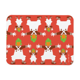 Oompa Tanzmuster Magnet