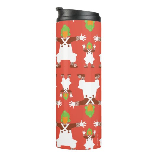 Oompa Tanzmuster Thermosbecher (Nach rechts gedreht)