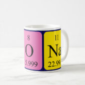 Oona Periodenname Tasse (VorderseiteRechts)