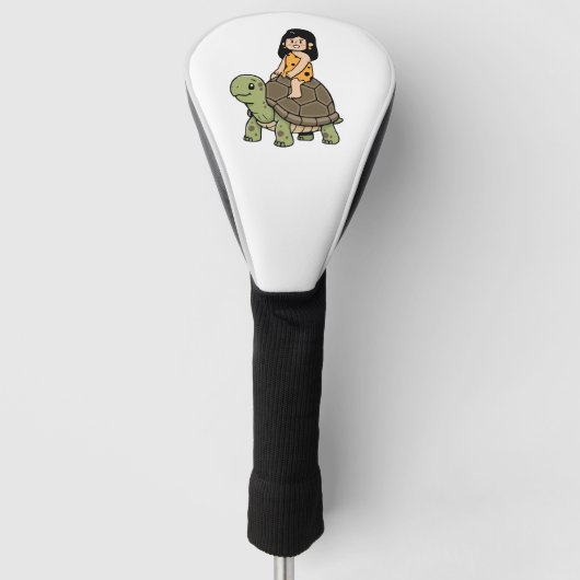 Oona und die Schildkröte Golf Headcover (Vorderseite)