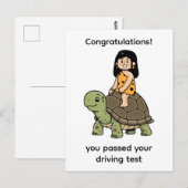 Oona und die Schildkröte Postkarte (Vorne/Hinten)