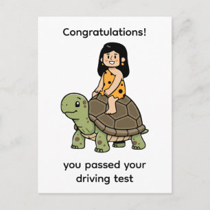 Oona und die Schildkröte Postkarte