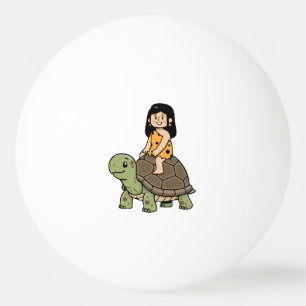 Oona und die Schildkröte Tischtennisball