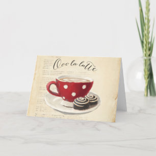 Ooo La Latte Feiertagskarte