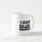 OOOH... Das erfordert eine Tabellenkalkulation, Co Kaffeetasse (VorderseiteRechts)