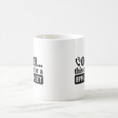OOOH... Das erfordert eine Tabellenkalkulation, Co Kaffeetasse (Mittel)
