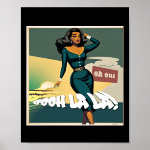 Oooh La La La ! Aufkleber Poster