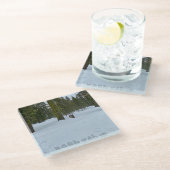 Oooh Tahoe Glasuntersetzer (Schrägansicht)