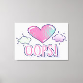 Ooops Art Leinwanddruck (Vorderseite)