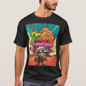 Ooops! Steampunk Gnome T-Shirt (Vorderseite)
