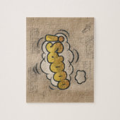 OOOPS! Vintages Comic Buch Steampunk Pop Kunst Puzzle (Vertikal)