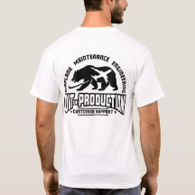 OoP - Zurück - Schwarz auf hellen Shirts