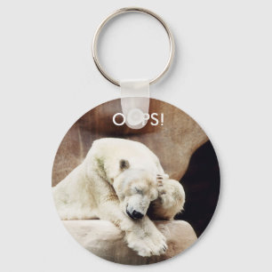 OOPS - Bären mit Verwirrung Schlüsselanhänger