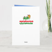 Oops Chhristmas Feiertagskarte (Rückseite)