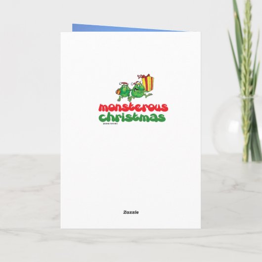 Oops Chhristmas Feiertagskarte (Rückseite)