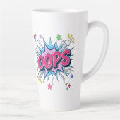 OOPS-Comic-Burst Milchtasse (Rechts)