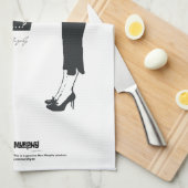 Oops! Did I buy champagne instead of milk again..? Handtuch (Viertel Falte)