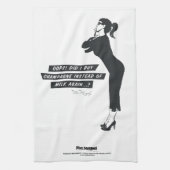 Oops! Did I buy champagne instead of milk again..? Handtuch (Vertikal)