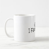 Oops Farted ich wieder Kaffeetasse (Links)