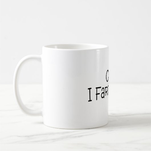 Oops Farted ich wieder Kaffeetasse (Links)