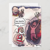 Oops Greeting Card  Feiertagskarte (Vorne/Hinten)