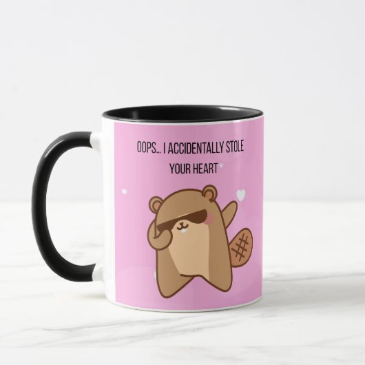 Oops… I Accidentally Stole Your Heart Mug |Beaver Tasse (Links)