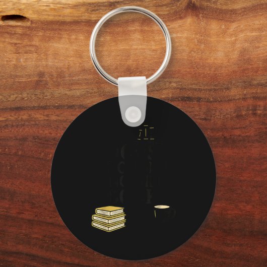 Oops I Bought Another Book, Funny Book Lover Schlüsselanhänger (Vorderseite)