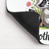 Oops I Bought Another Book Funny Cute Raccoon Read Mousepad (Ecke)