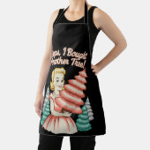 Oops I Bought Another Tree Funny Xmas Christmas Schürze (InSitu)