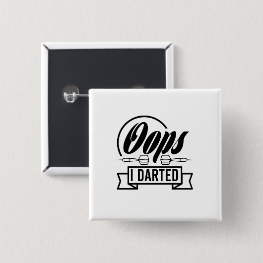 Oops I Dark Button (Vorne & Hinten)