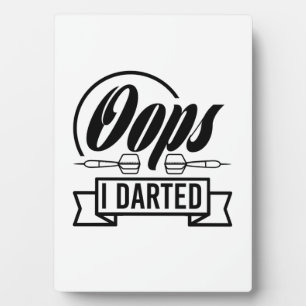 Oops I Dark Fotoplatte