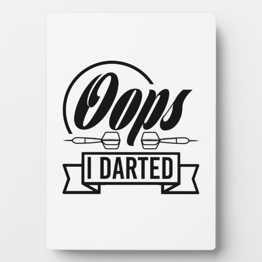 Oops I Dark Fotoplatte (Vorderseite)