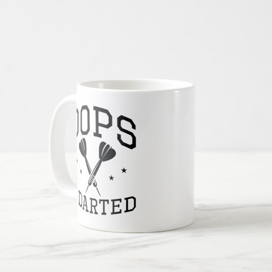 Oops I Dark Kaffeetasse (Vorderseite Links)